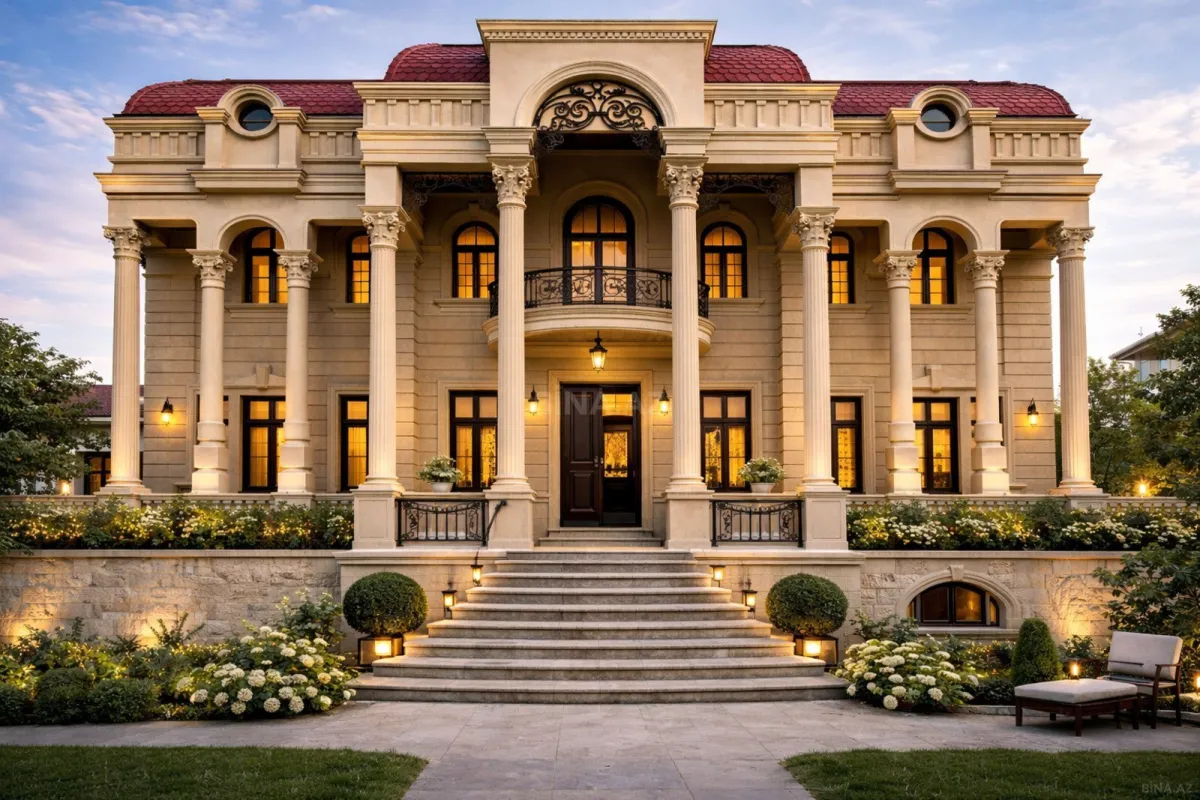 Satılır 10 otaqlı həyət evi 1000 m²