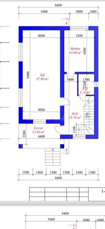 Satılır 5 otaqlı həyət evi 400 m²