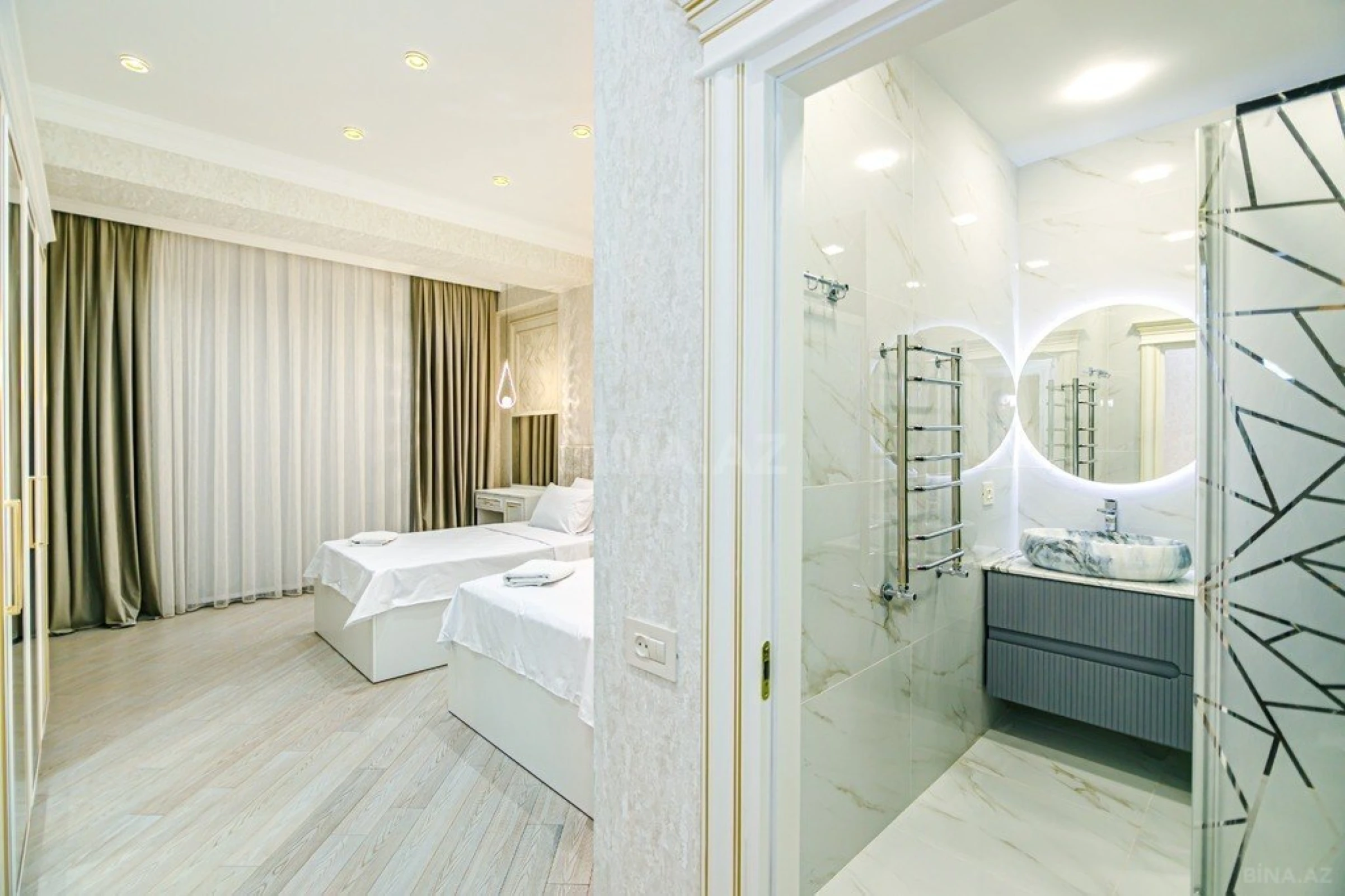 Kirayə verilir 4 otaqlı mənzil 180 m²