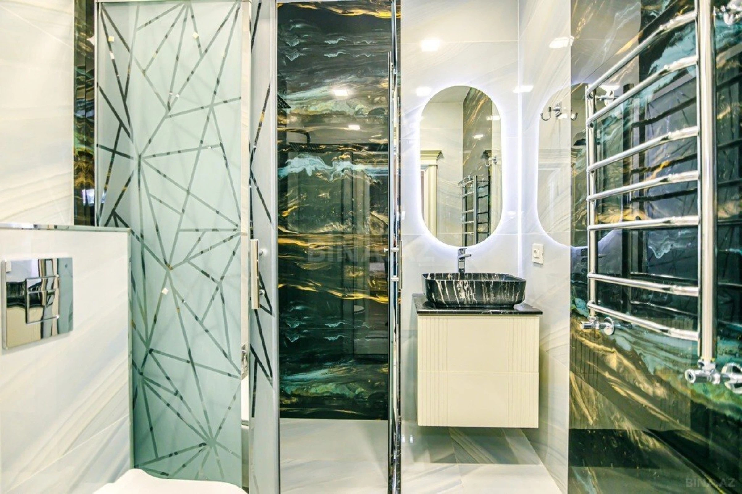 Kirayə verilir 4 otaqlı mənzil 180 m²