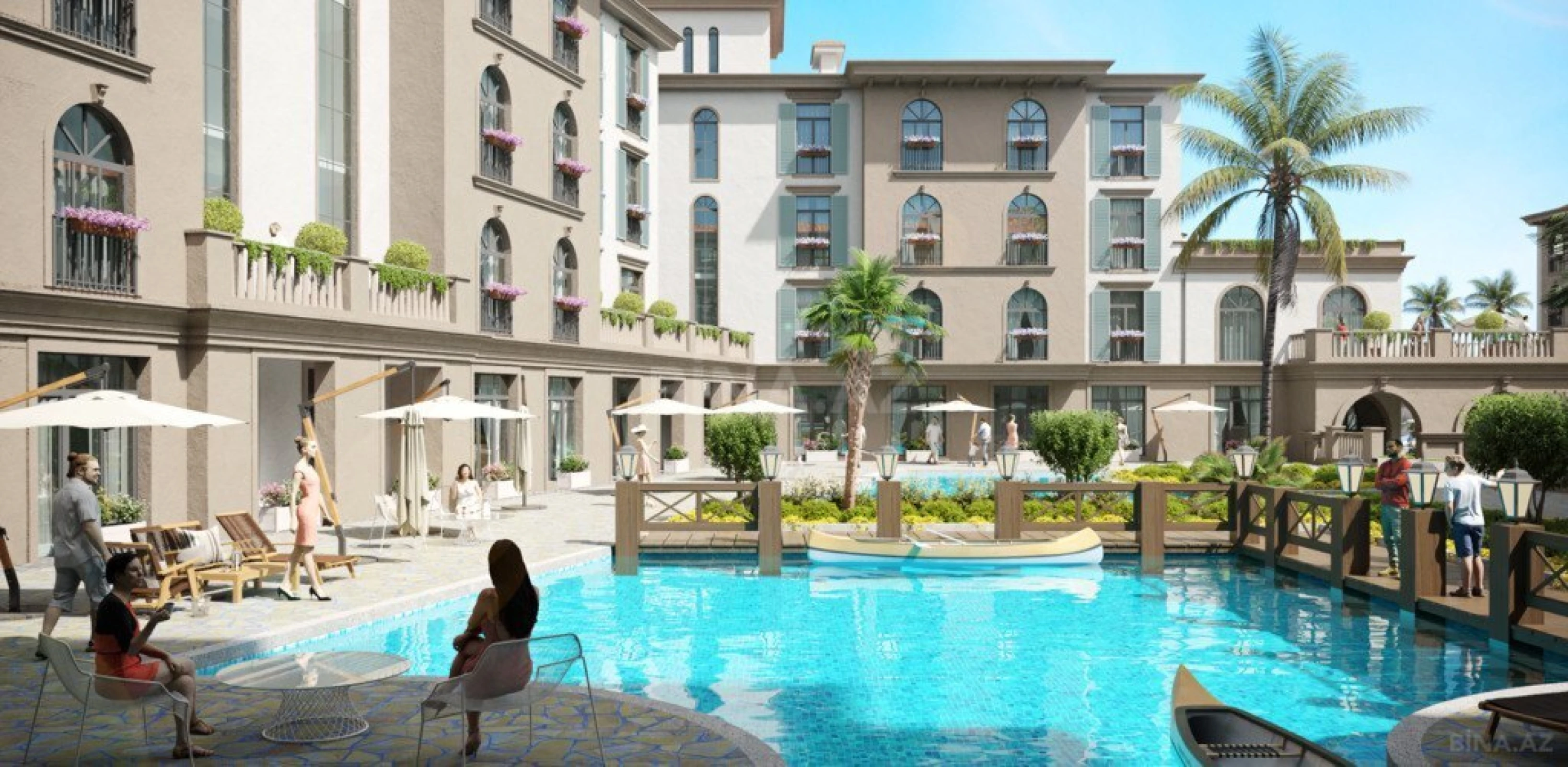 Satılır 1 otaqlı mənzil 58.03 m²