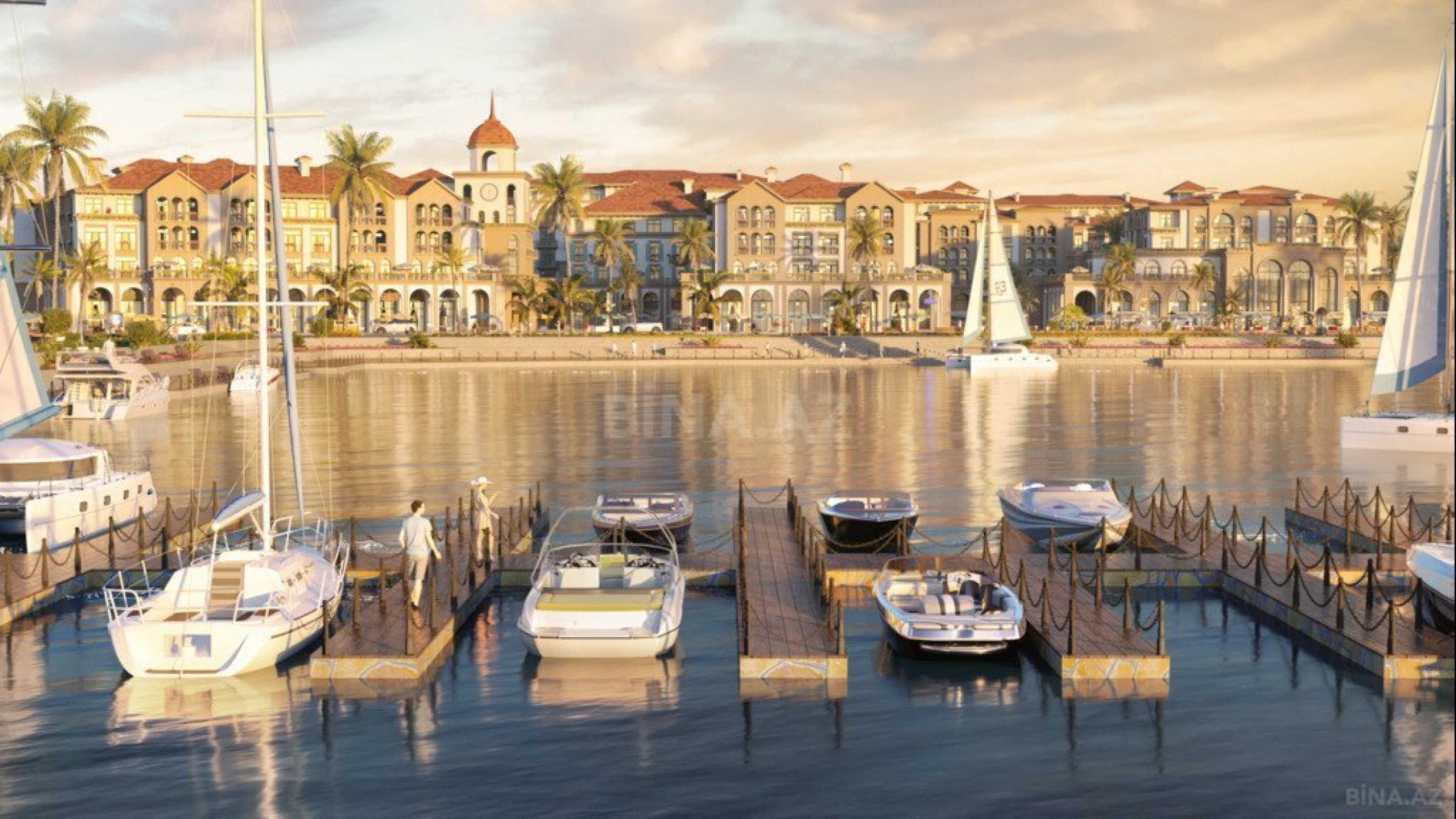 Satılır 1 otaqlı mənzil 58.03 m²