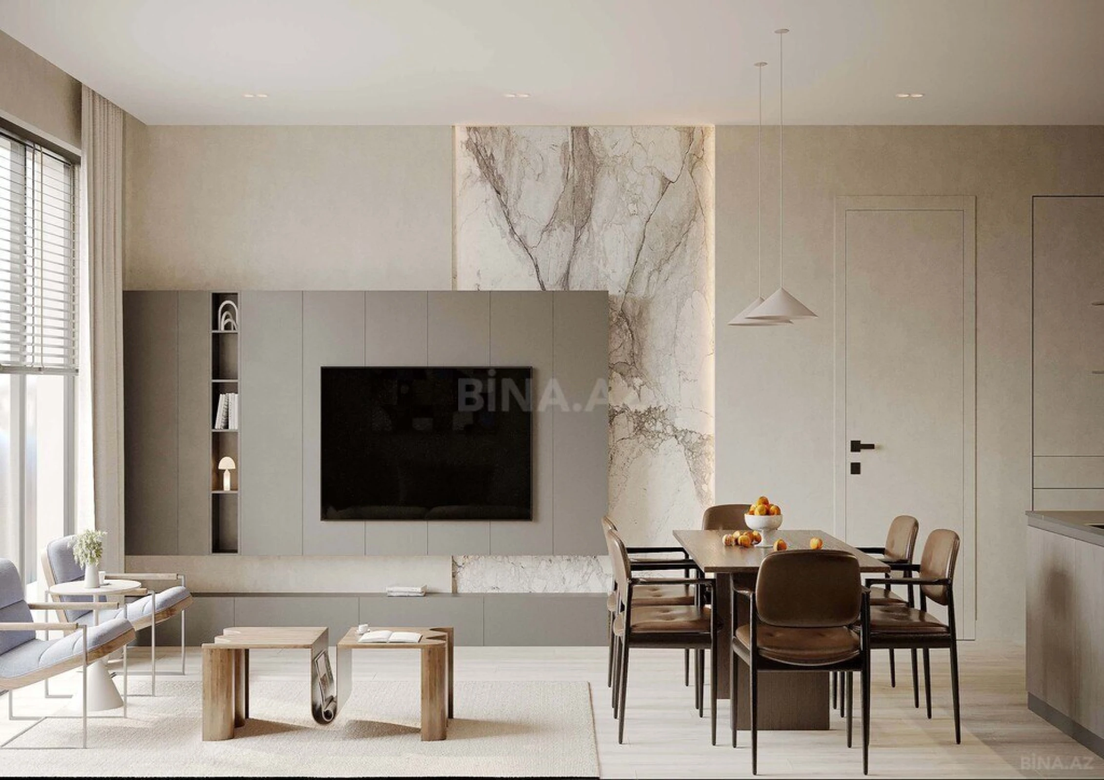 Satılır 3 otaqlı mənzil 158.2 m²