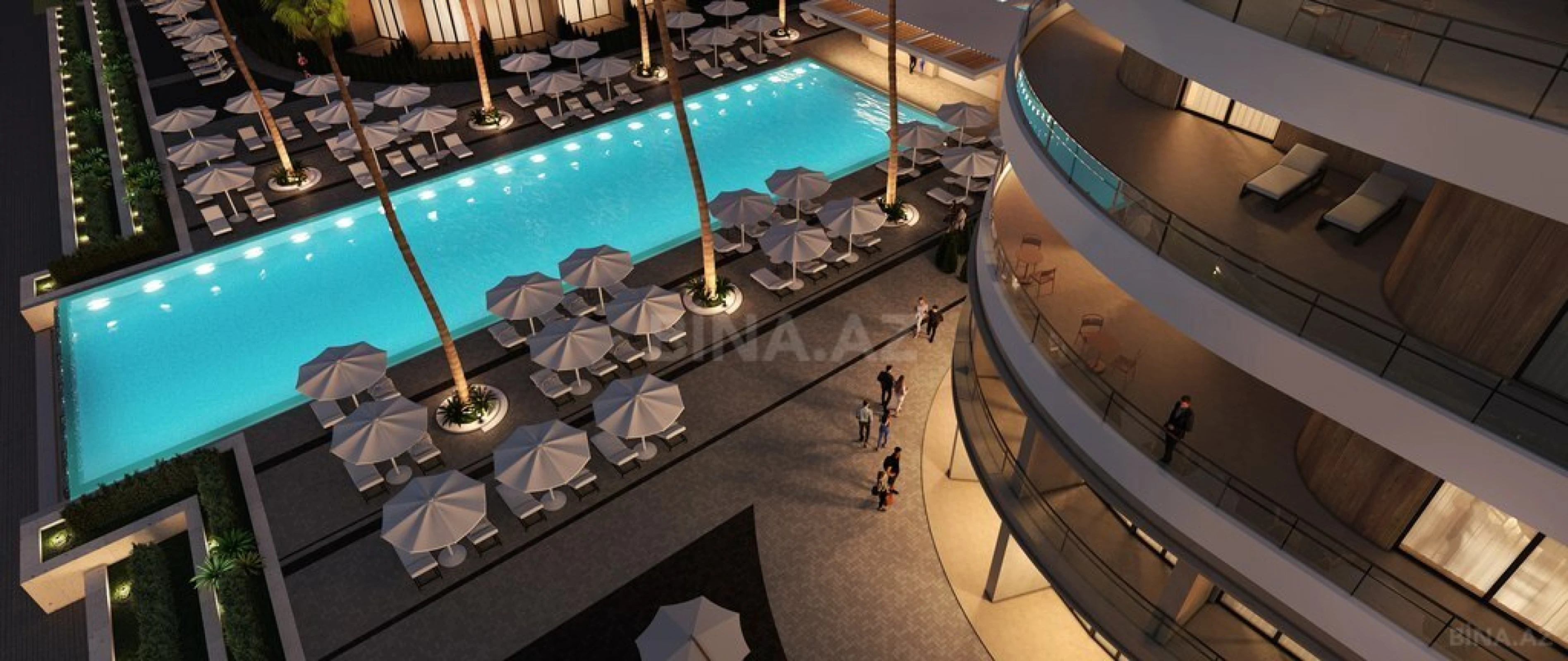 Satılır 1 otaqlı mənzil 64.1 m²