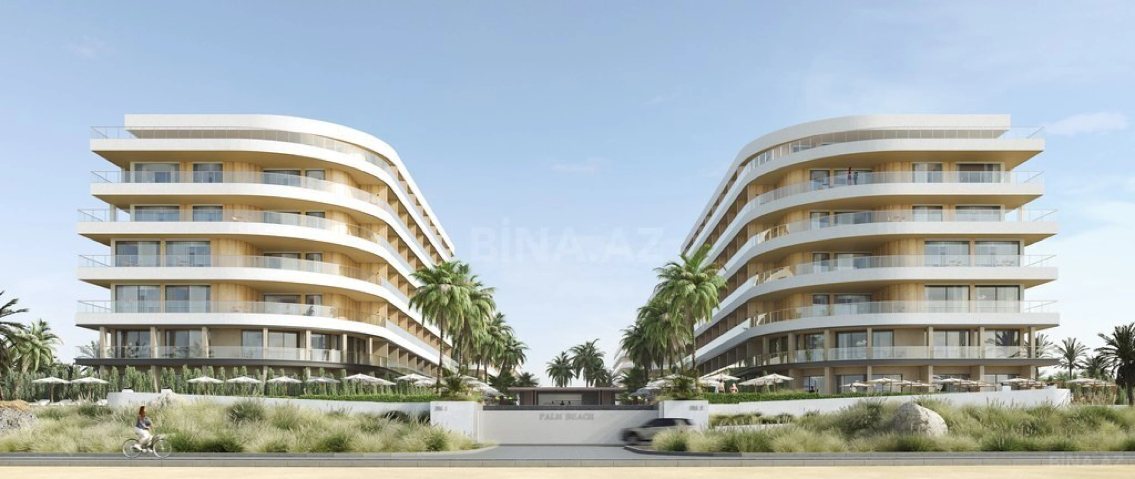 Satılır 1 otaqlı mənzil 64.1 m²