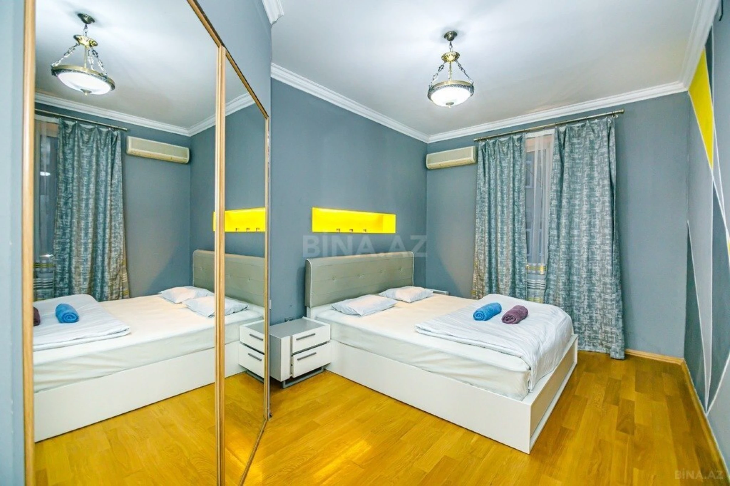 Kirayə verilir 2 otaqlı mənzil 75 m²