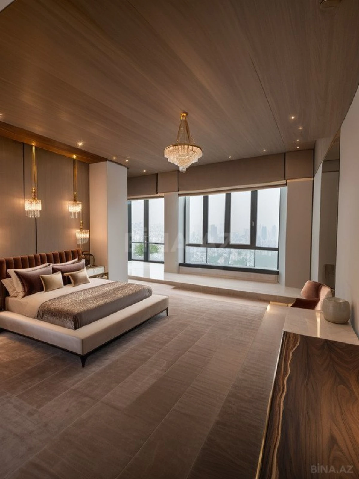 Satılır 4 otaqlı mənzil 310 m²