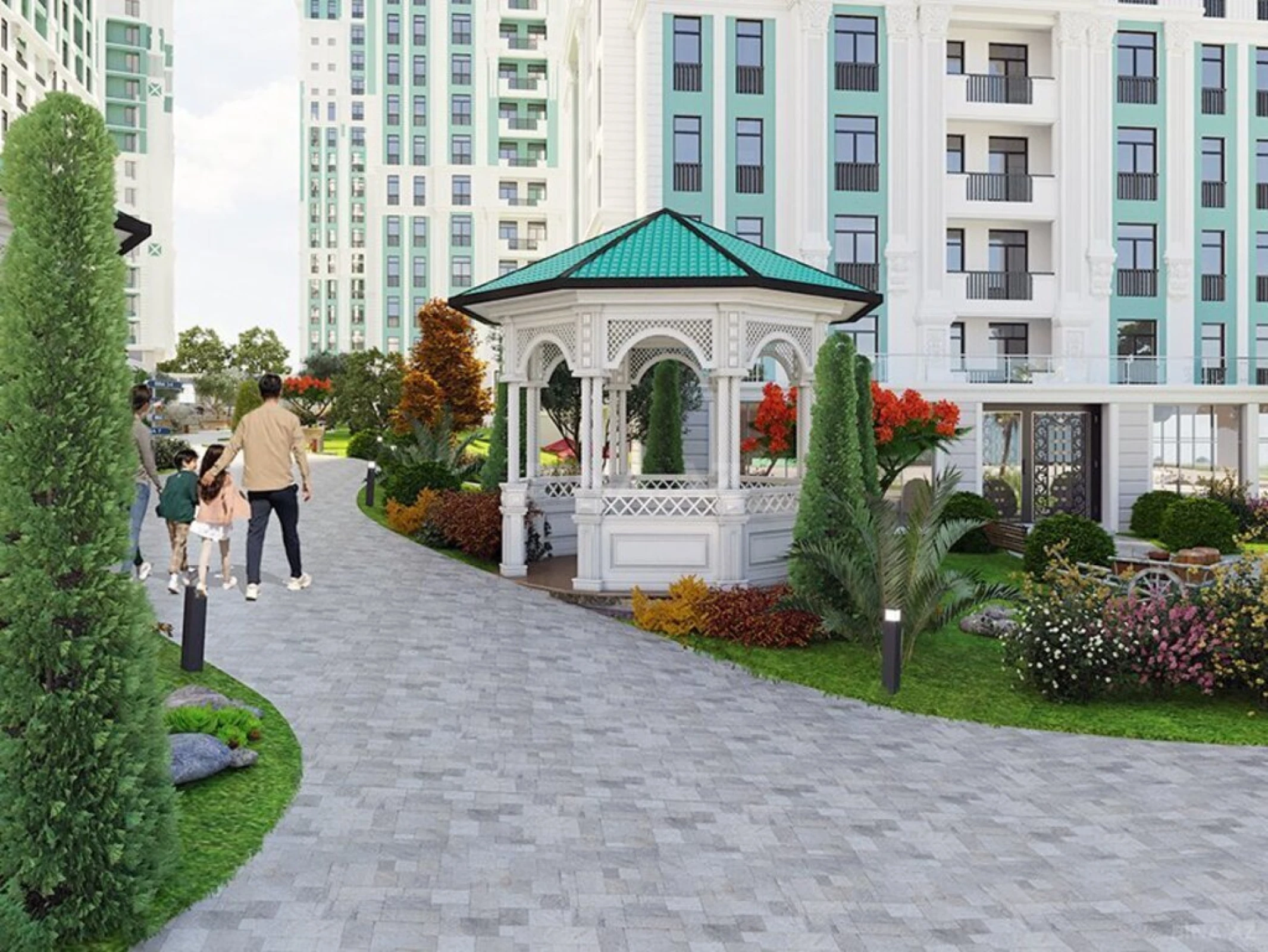 Satılır 4 otaqlı mənzil 219 m²