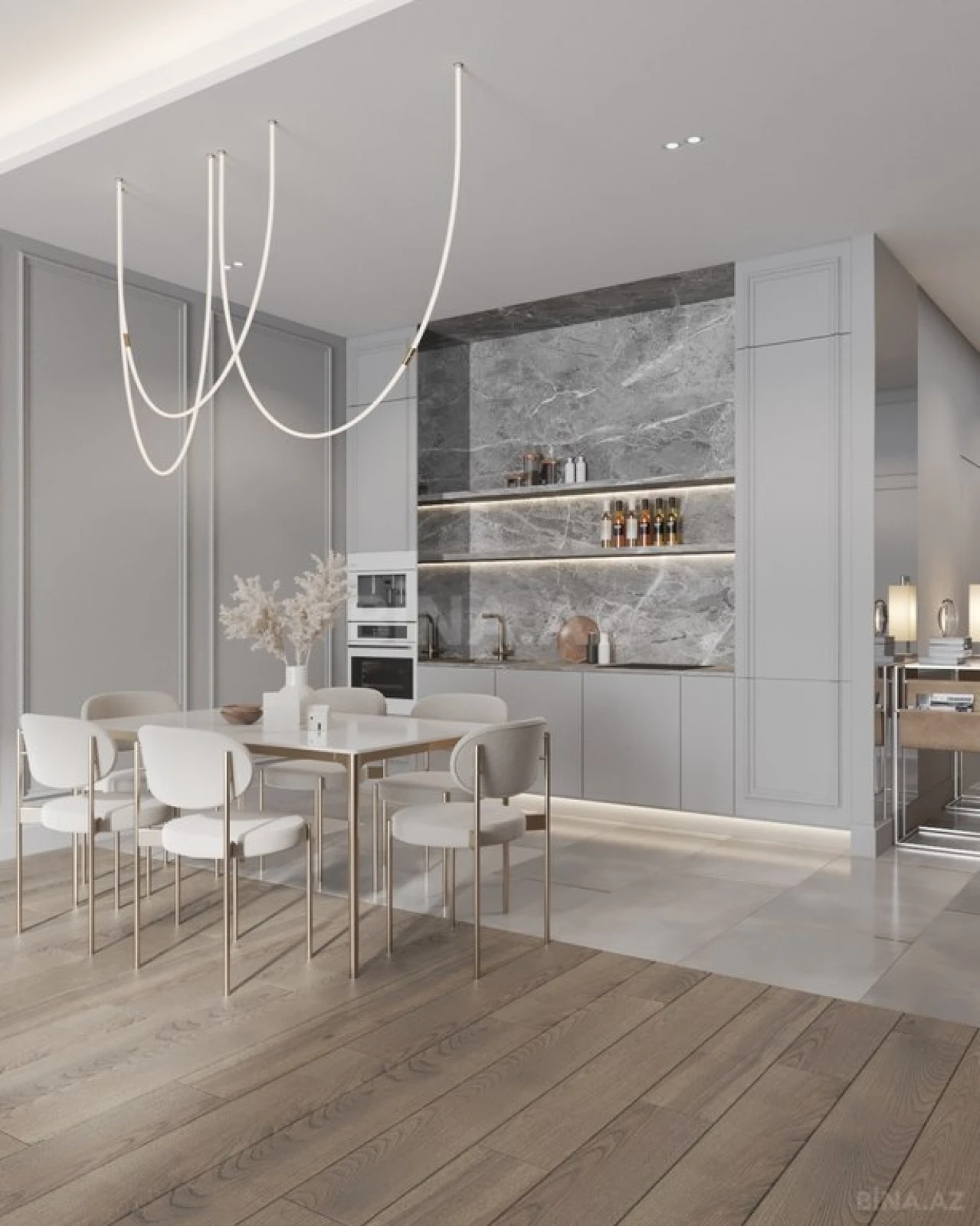 Satılır 3 otaqlı mənzil 136.8 m²
