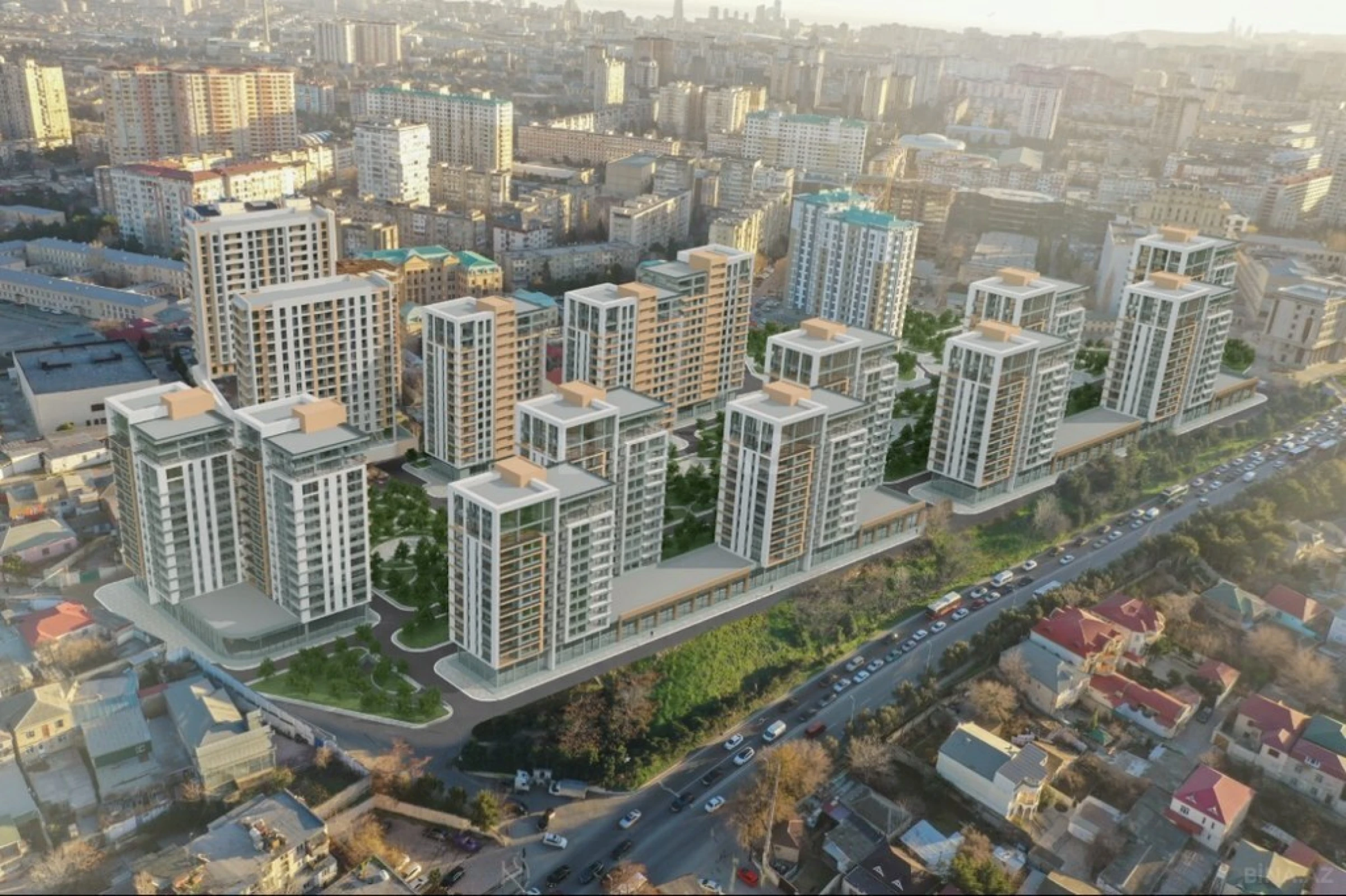 Satılır 2 otaqlı mənzil 90.5 m²