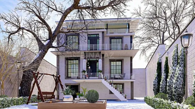 Satılır 5 otaqlı həyət evi 460 m² — Bakı, Şıxov 5 otaq 460.00 m²