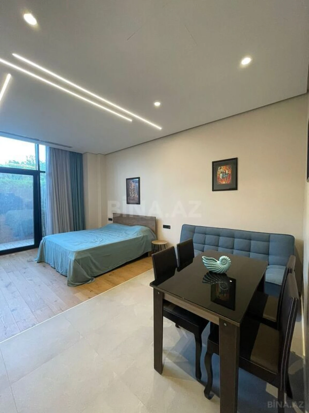 Kirayə verilir 1 otaqlı mənzil 54 m²
