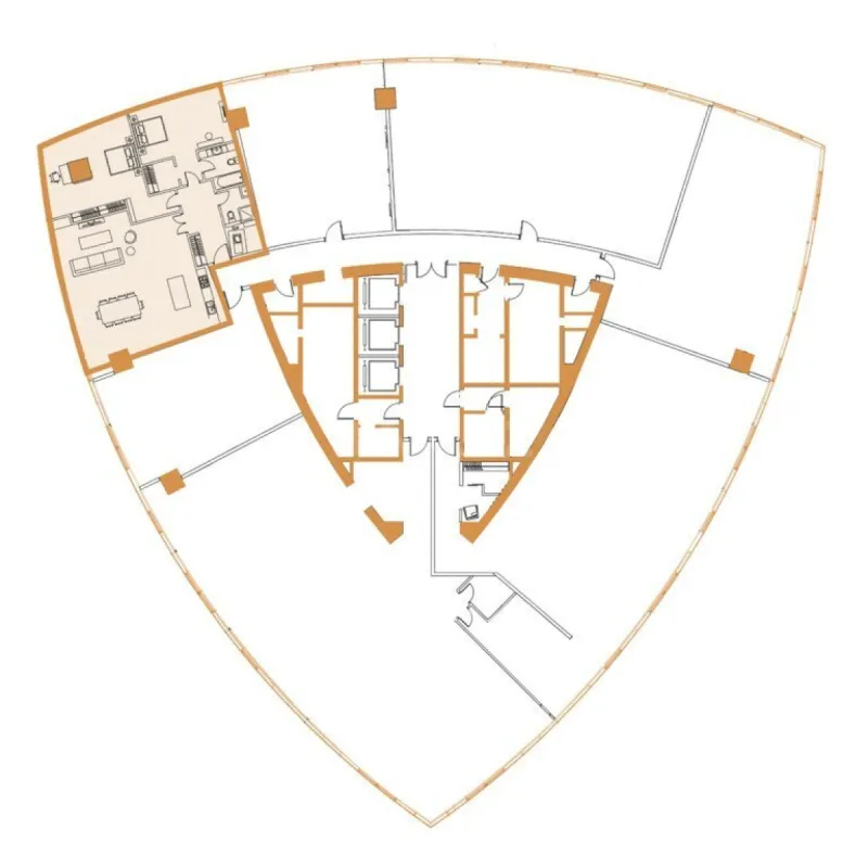 Satılır 3 otaqlı mənzil 171.6 m²