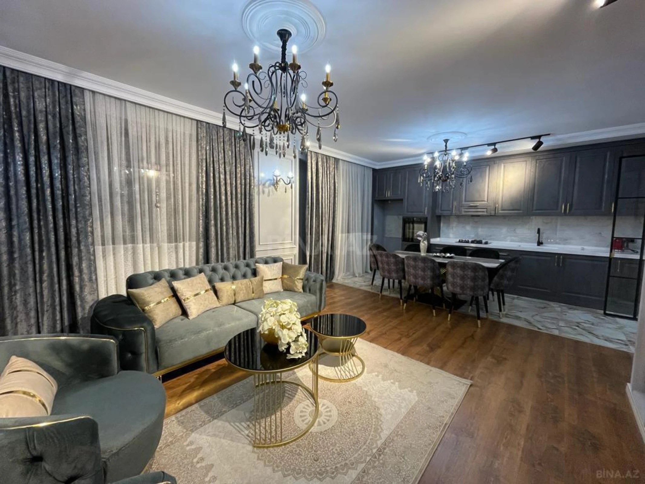 Kirayə verilir 3 otaqlı mənzil 110 m²