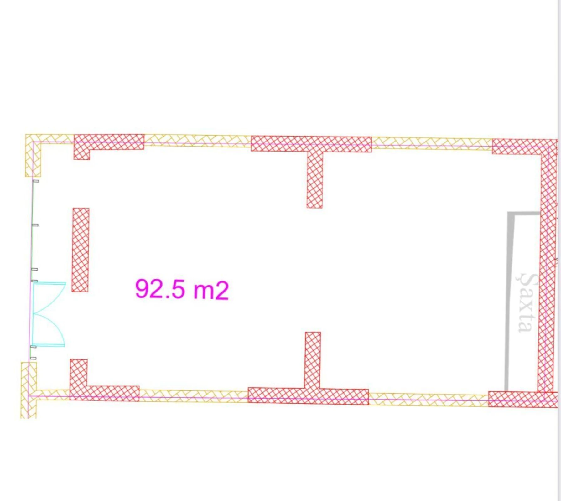 Satılır obyekt 92.5 m²