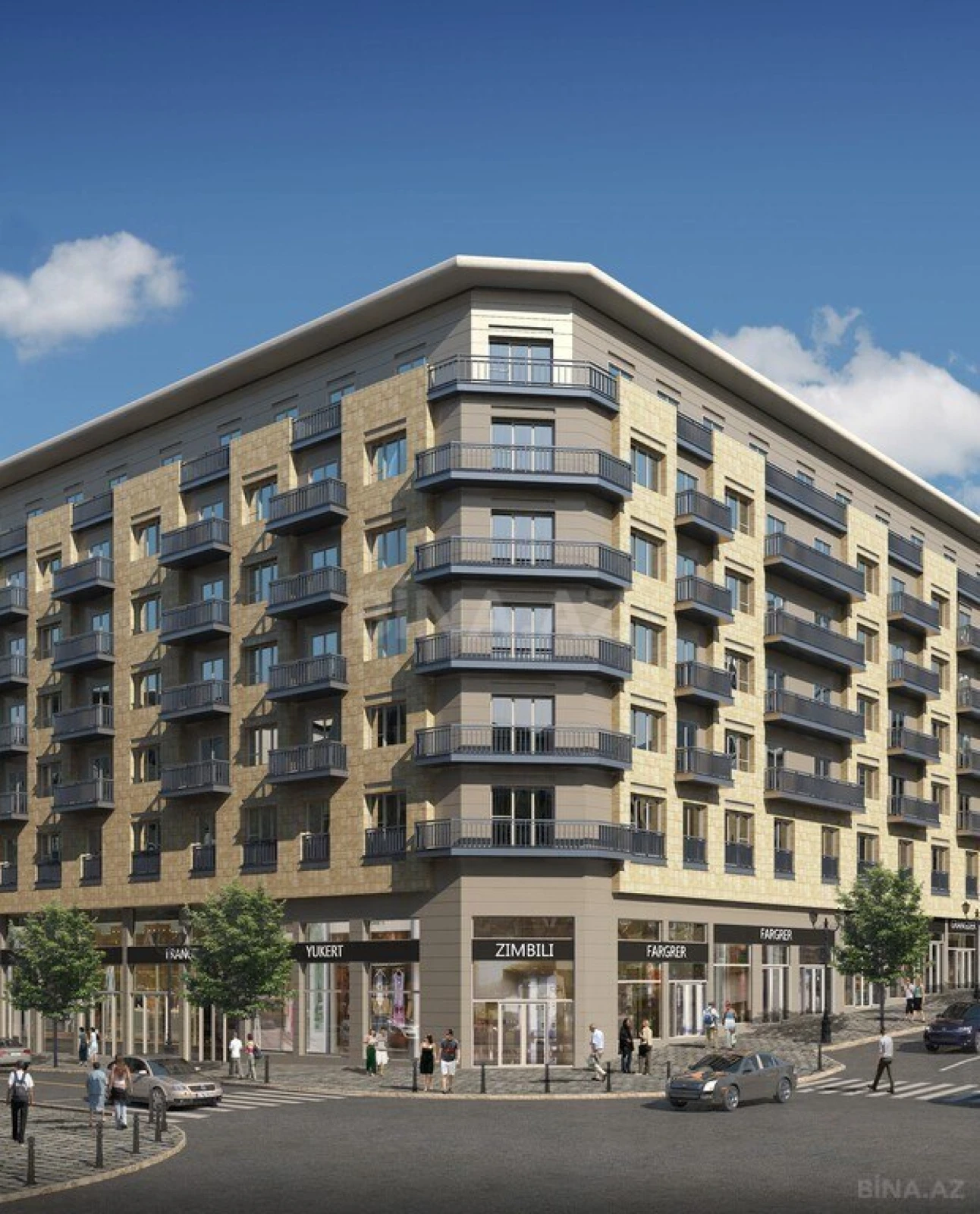 Satılır 5 otaqlı mənzil 197 m²