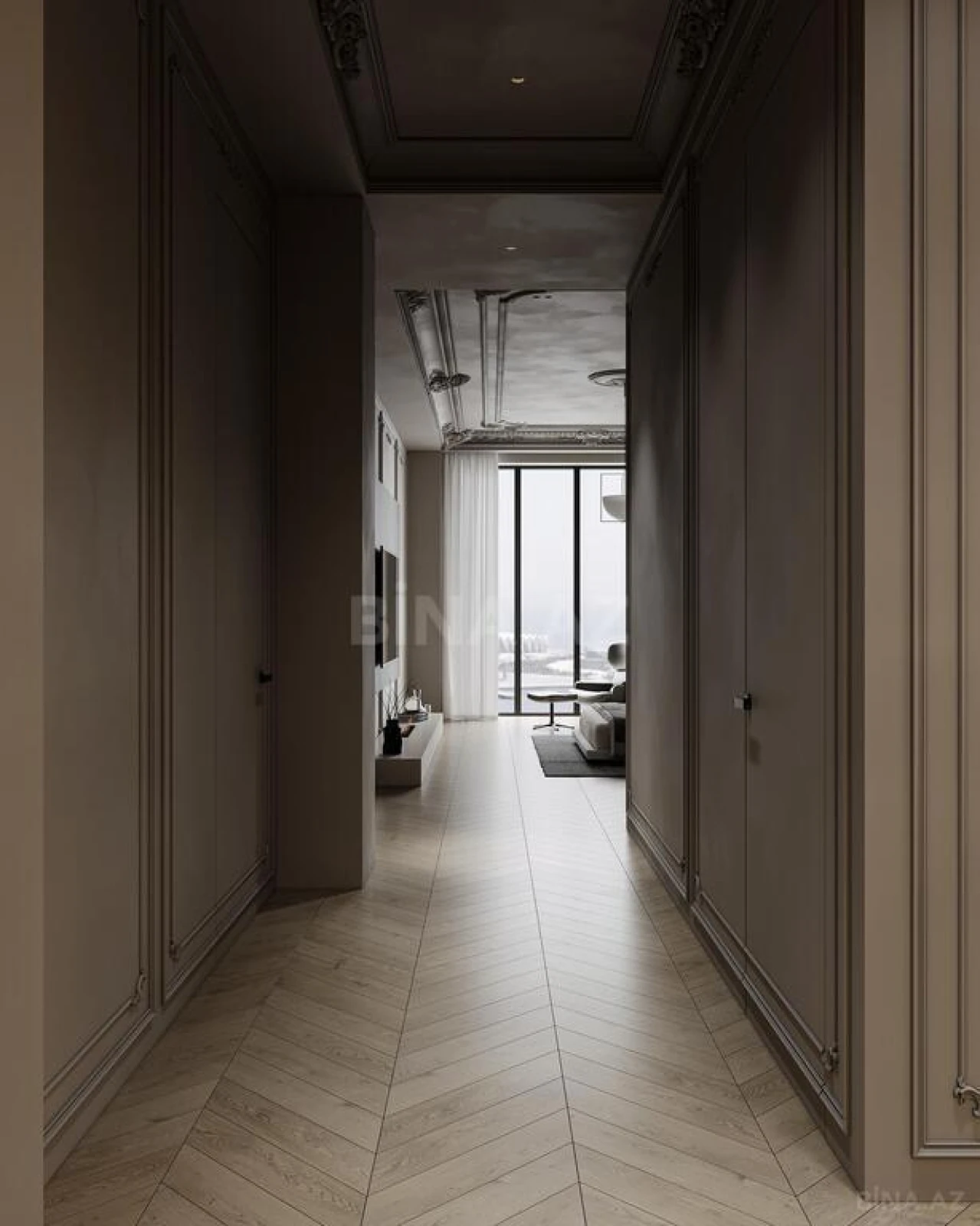 Satılır 4 otaqlı mənzil 266.4 m²