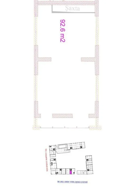Satılır obyekt 92.5 m²