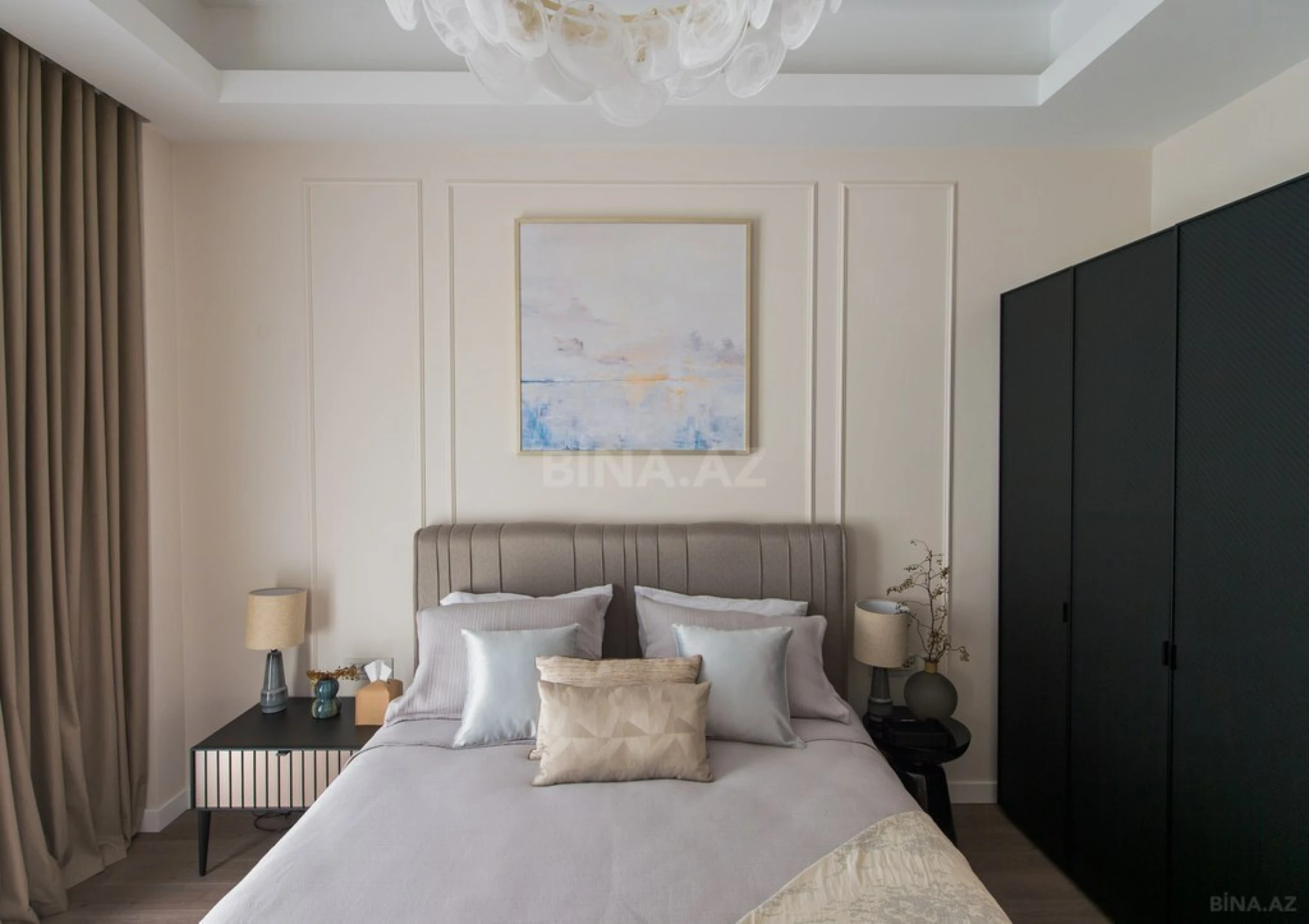 Satılır 3 otaqlı mənzil 123.7 m²