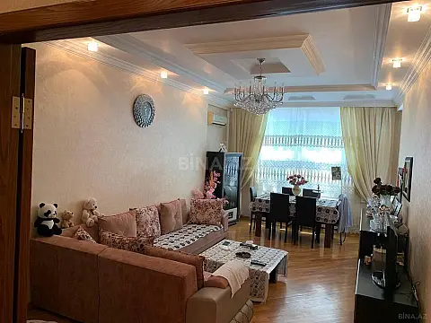 Satılır 3 otaqlı mənzil 121 m² — Bakı, İnşaatçılar 3 otaq 121.00 m²