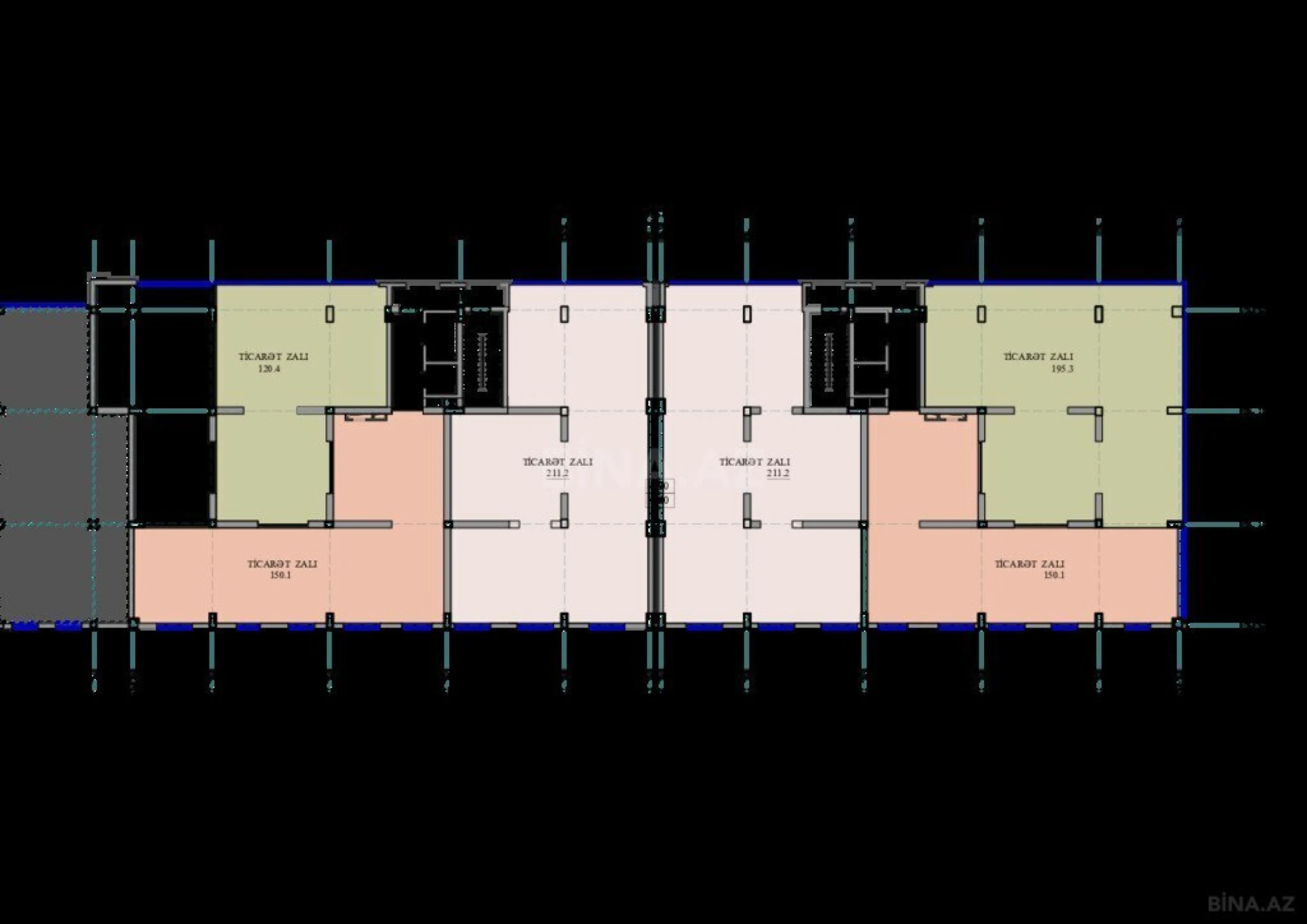 Satılır obyekt 211 m²