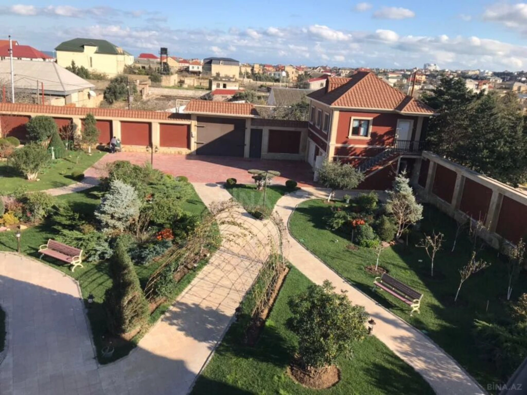 Satılır 9 otaqlı həyət evi 1000 m²