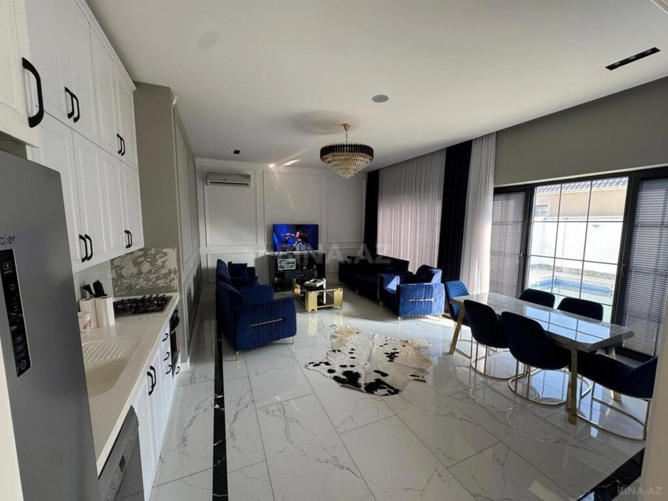 Kirayə verilir 4 otaqlı həyət evi 180 m²