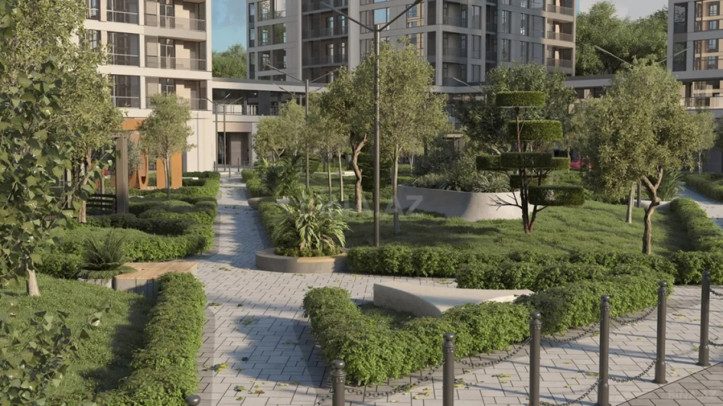 Satılır 2 otaqlı mənzil 53.9 m²