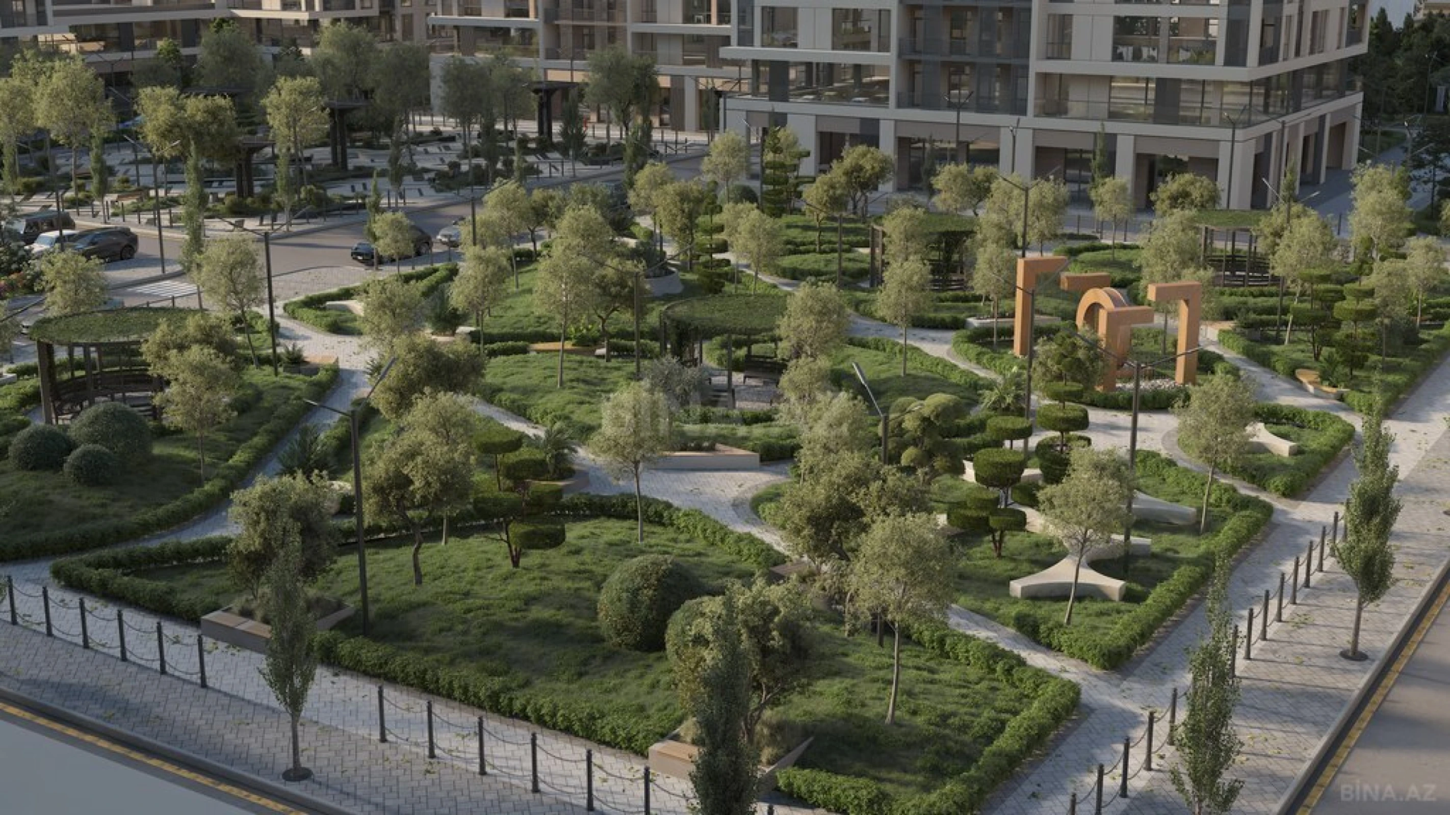 Satılır 3 otaqlı mənzil 90.9 m²