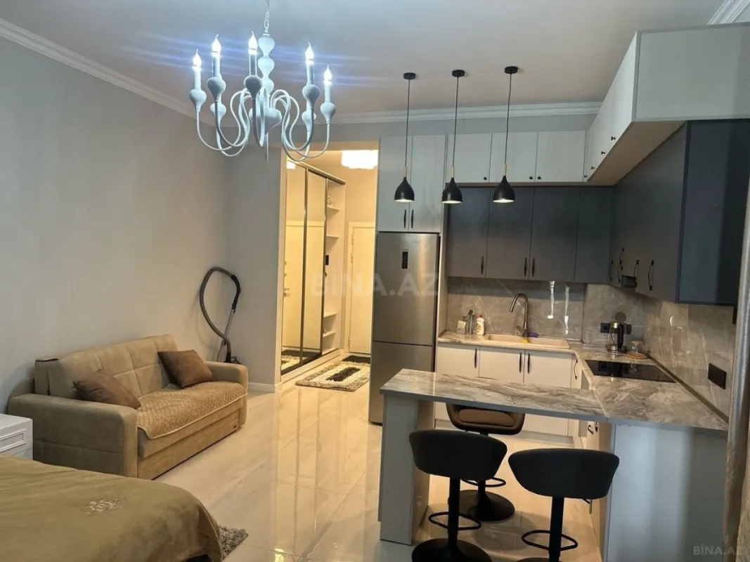 Kirayə verilir 1 otaqlı mənzil 75 m²