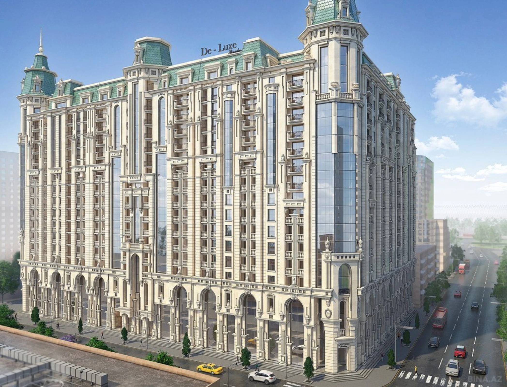 Satılır 4 otaqlı mənzil 423 m²