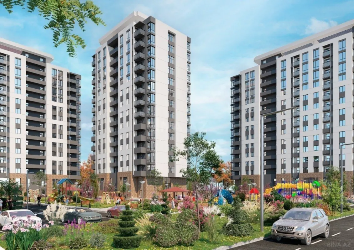 Satılır 3 otaqlı mənzil 119.9 m²