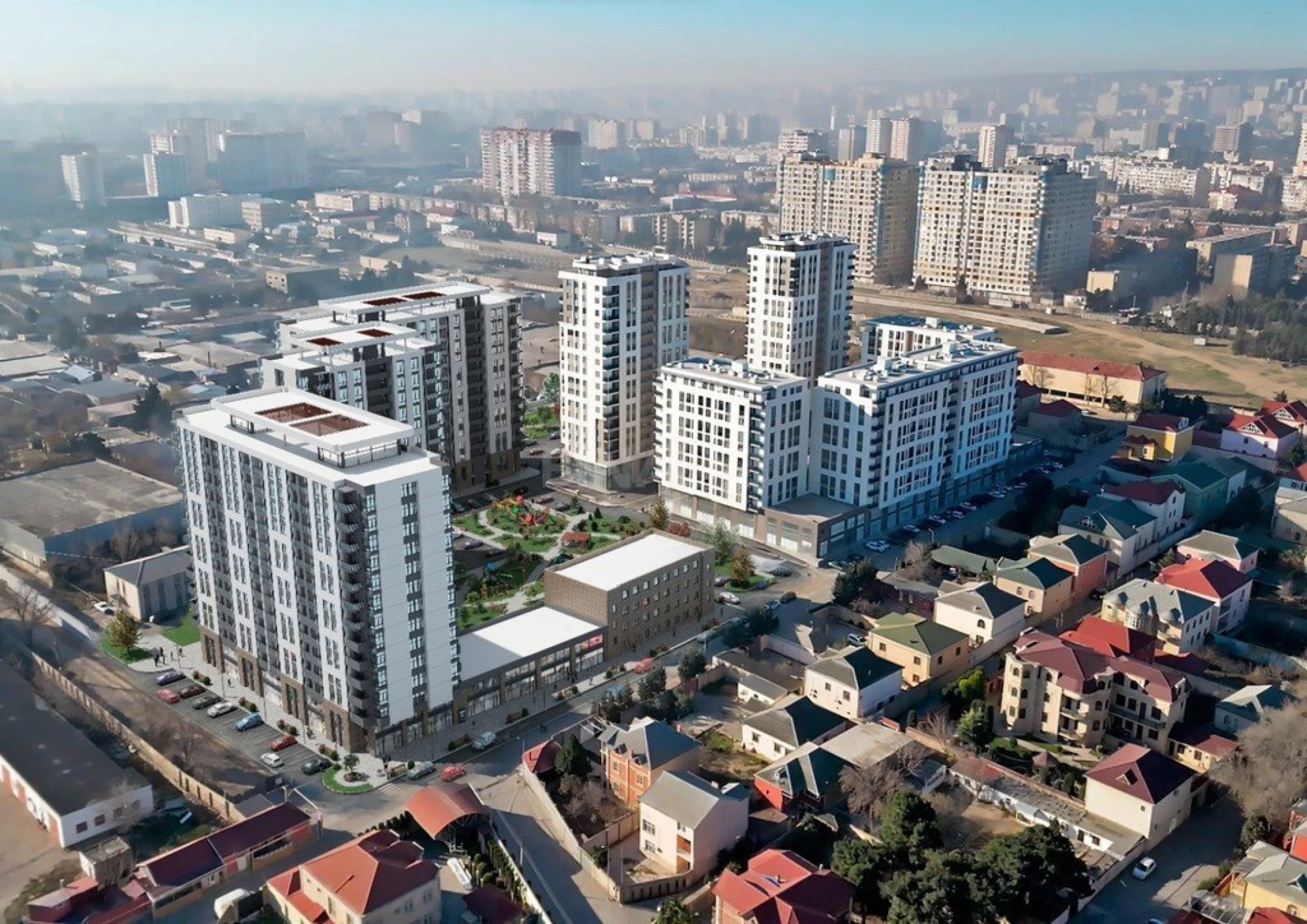 Satılır 3 otaqlı mənzil 90.6 m²