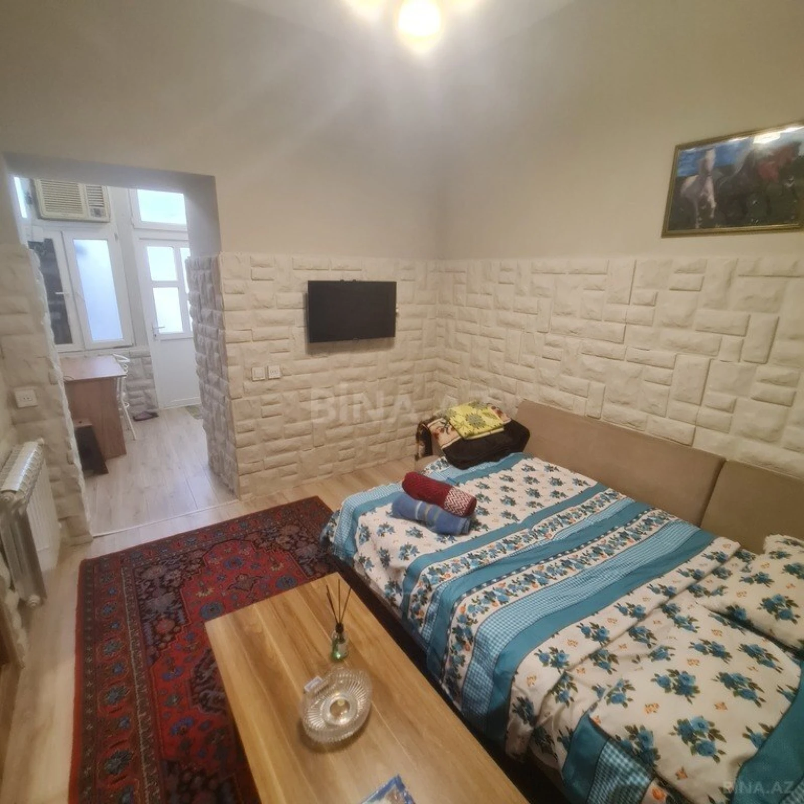 Kirayə verilir 1 otaqlı mənzil 29 m²
