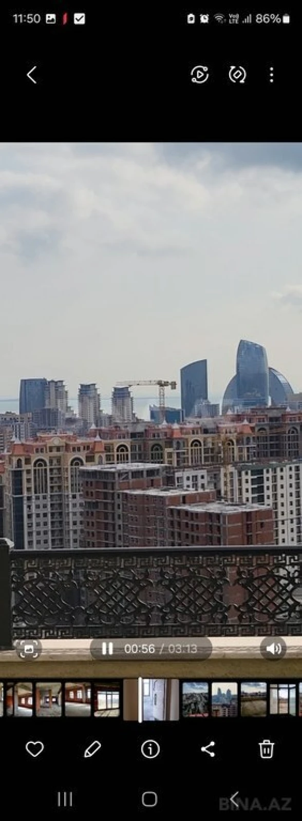 Satılır 8 otaqlı mənzil 725 m²