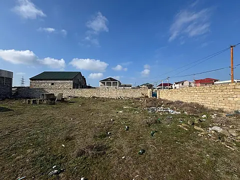 Satılır torpaq sahəsi 6 m² — Bakı, Şüvəlan 6.00 m²