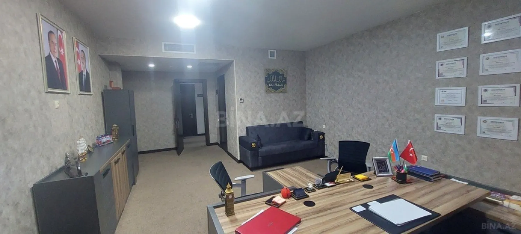 Kirayə verilir 1 otaqlı ofis 30 m²