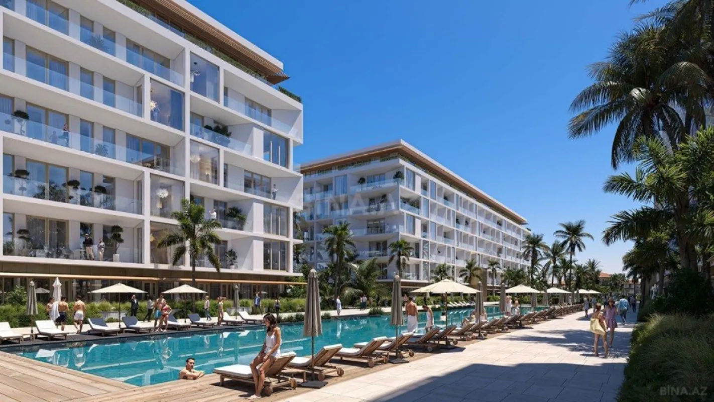 Satılır 1 otaqlı mənzil 48.5 m²