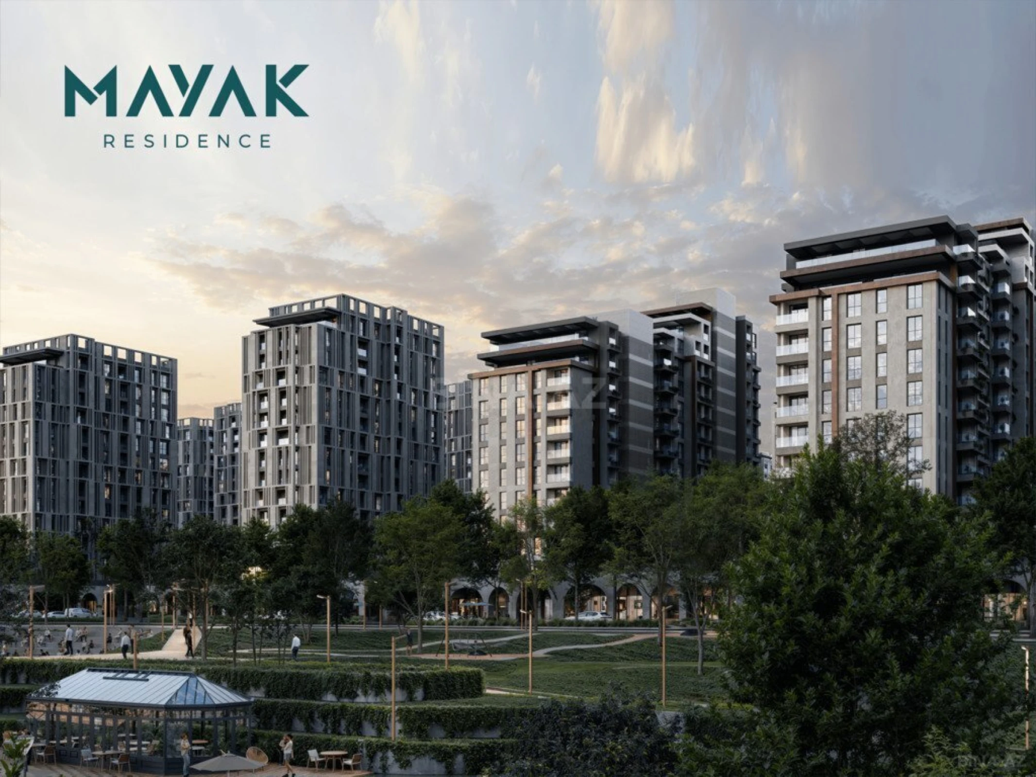 Satılır 4 otaqlı mənzil 97.1 m²