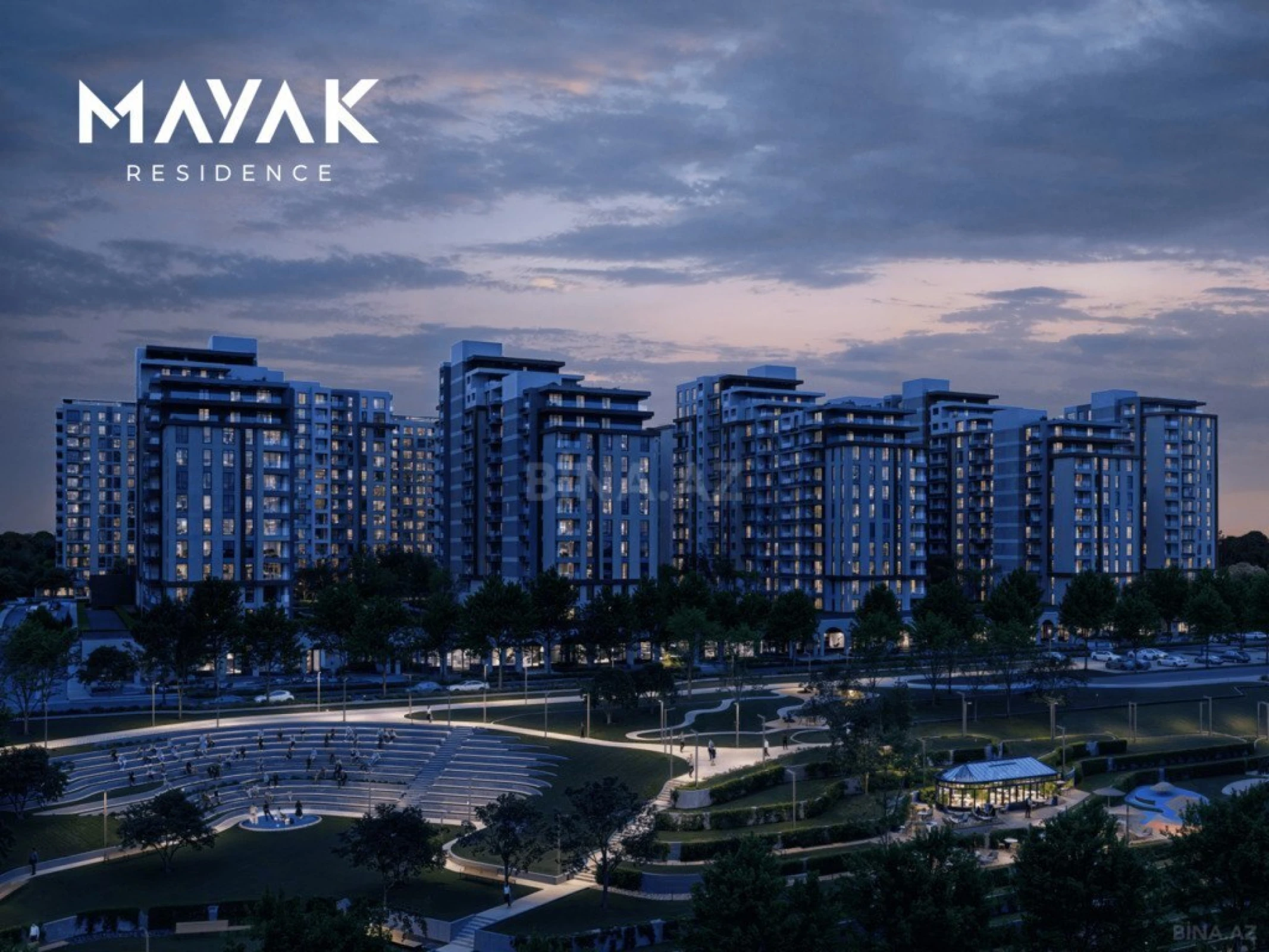 Satılır 4 otaqlı mənzil 97.1 m²