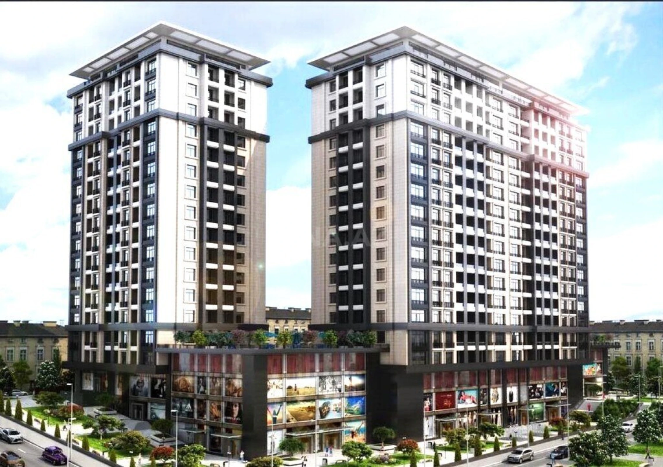 Satılır 4 otaqlı mənzil 196 m²