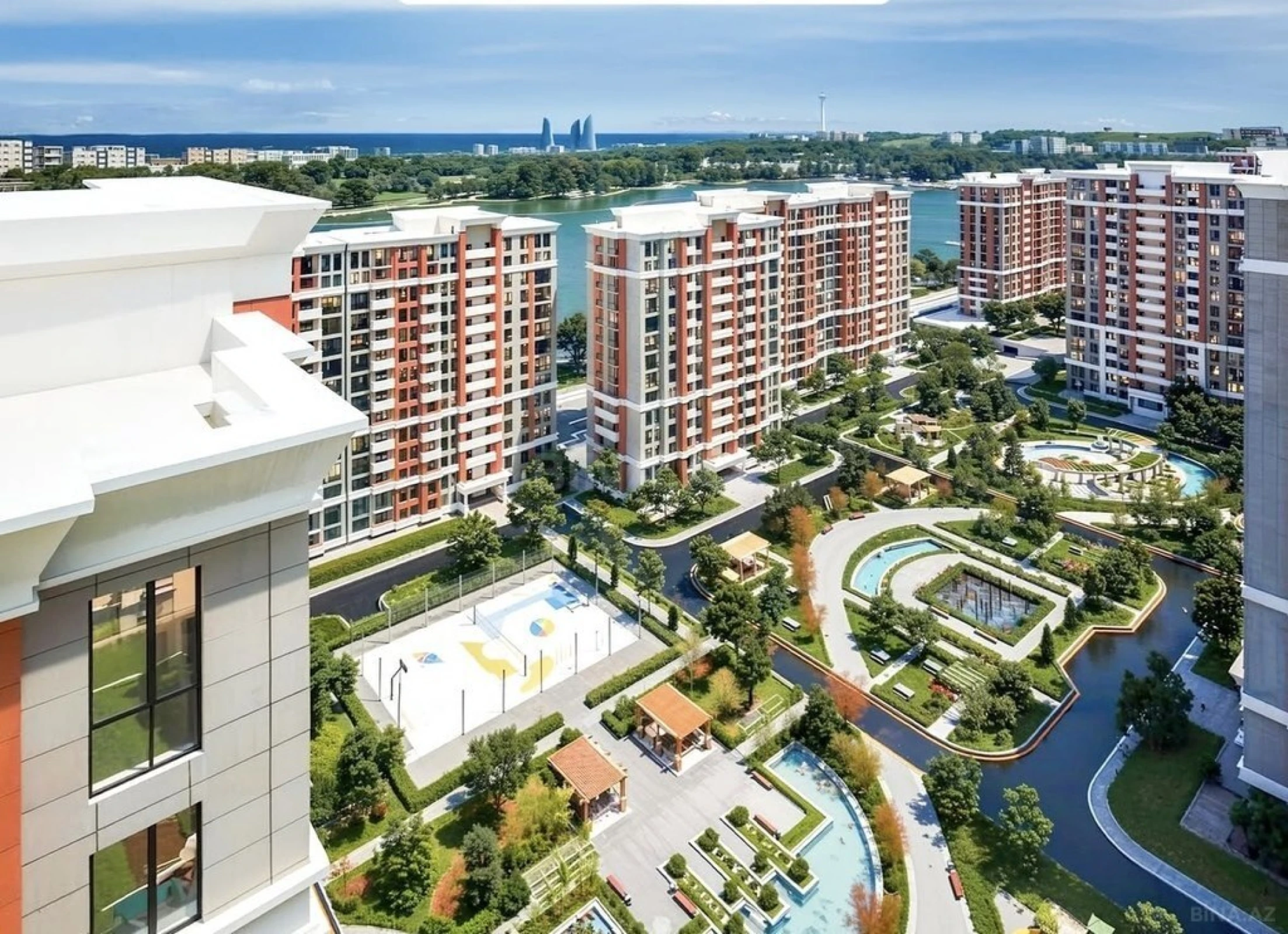 Satılır 2 otaqlı mənzil 63 m²