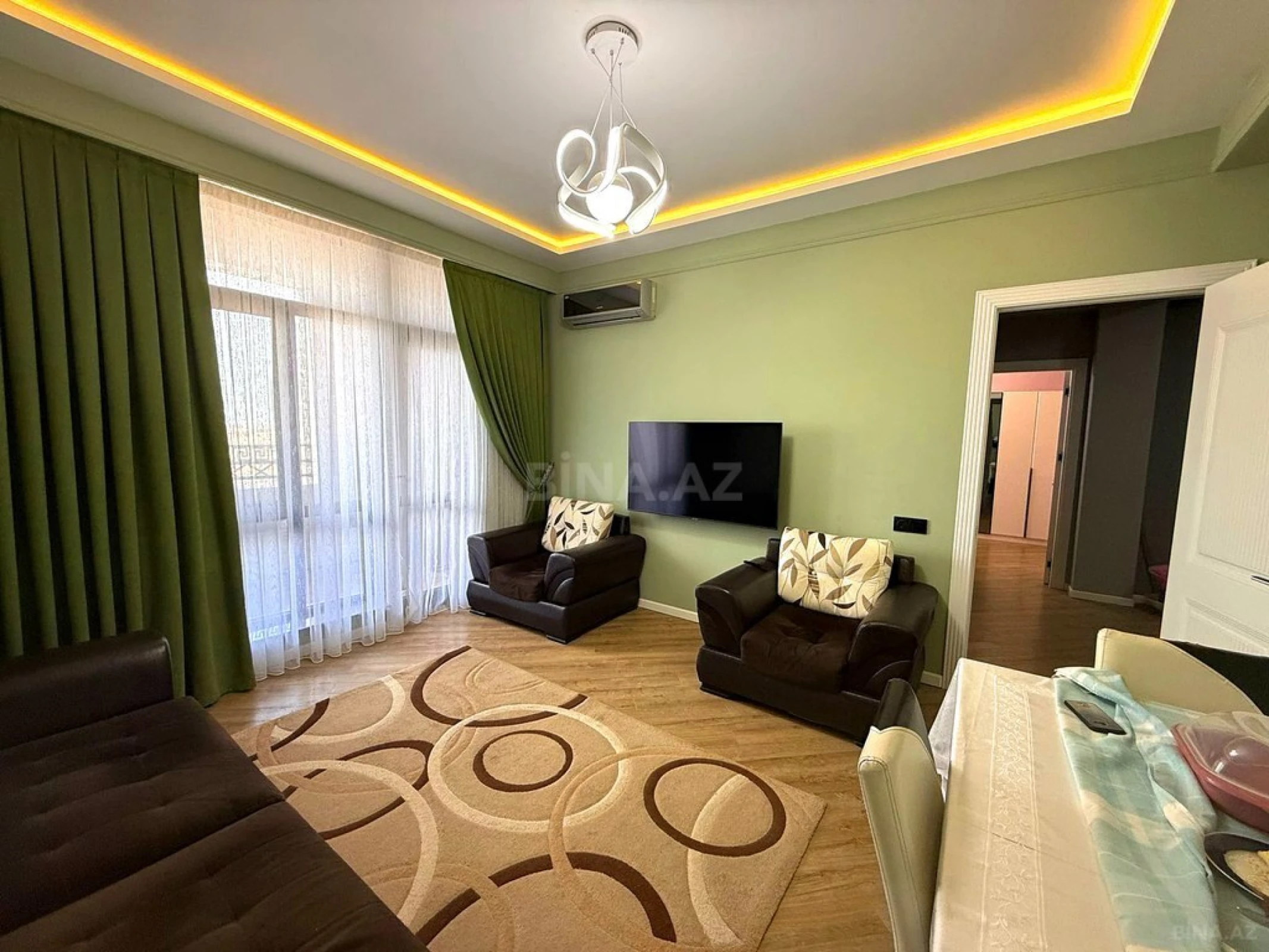 Satılır 2 otaqlı mənzil 76.6 m²