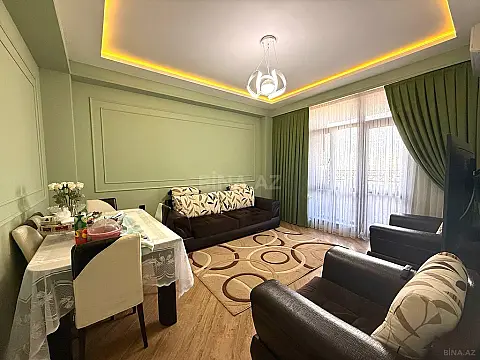 Satılır 2 otaqlı mənzil 76.6 m²