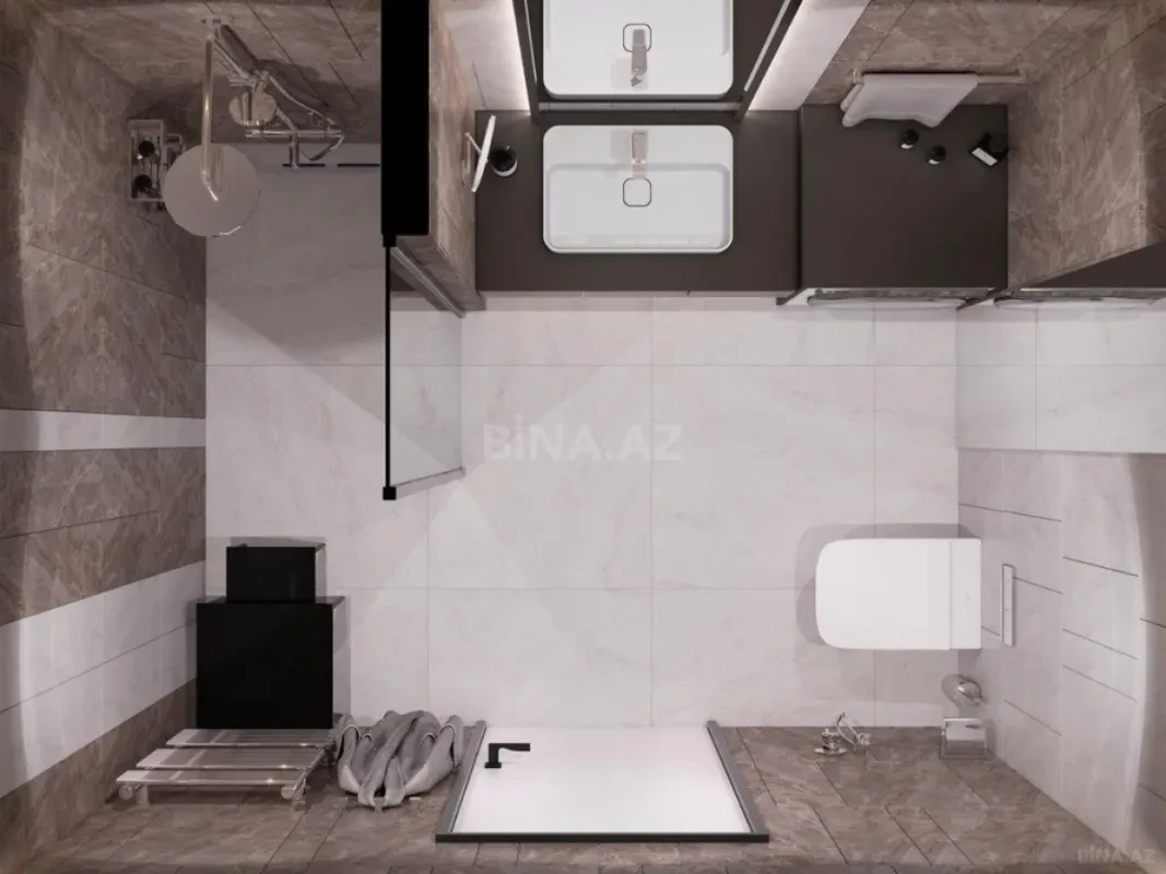 Kirayə verilir 1 otaqlı mənzil 46 m²