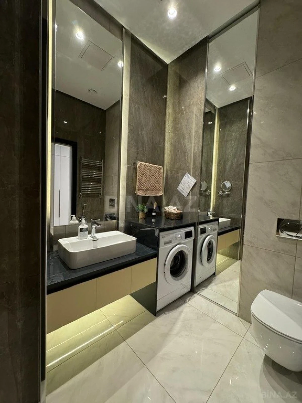 Kirayə verilir 1 otaqlı mənzil 46 m²