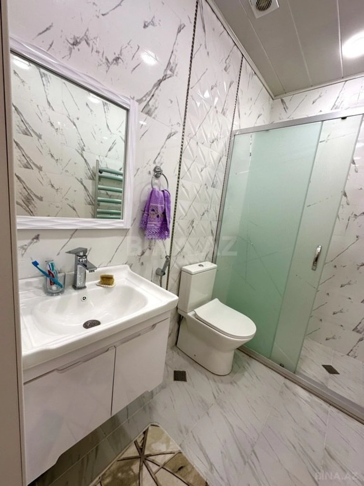 Satılır 2 otaqlı mənzil 55 m²