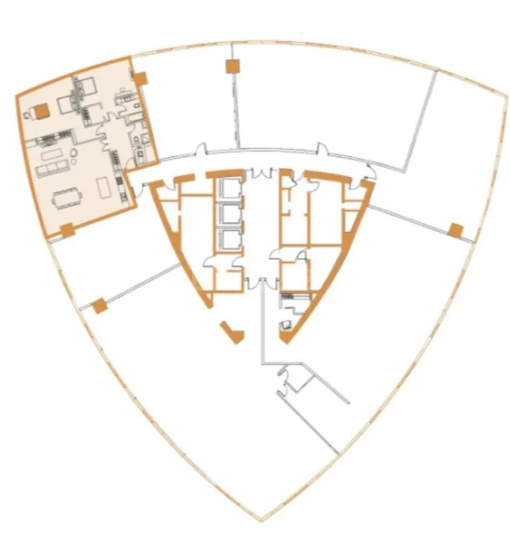 Satılır 3 otaqlı mənzil 172 m²