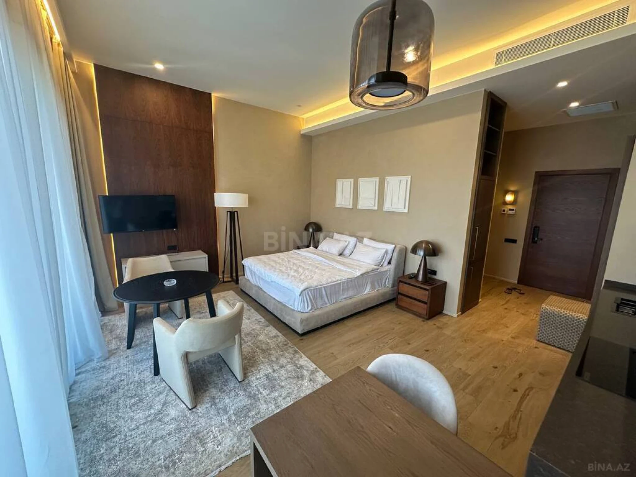 Kirayə verilir 1 otaqlı mənzil 55 m²