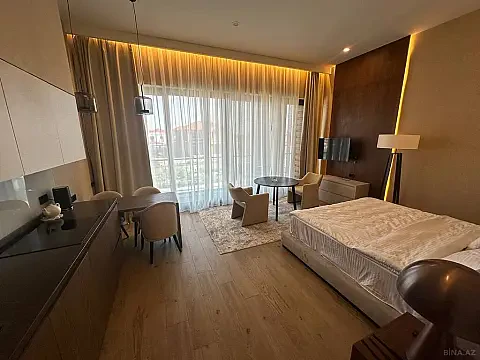 Kirayə verilir 1 otaqlı mənzil 55 m²